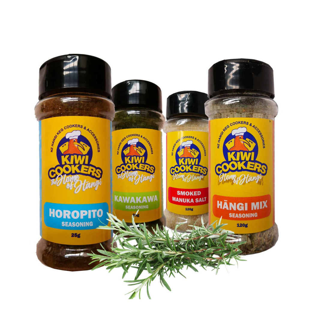 Kiwi Cookers Seasoning 4 Pack